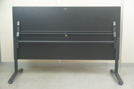 コクヨ デイズテーブル フリップトップシリーズ 1890テーブル〔天板フラップ式、ブラック脚〕