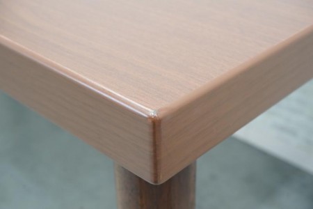 オカムラ 8395 応接会議テーブル〔木製、ダークブラウン天板〕