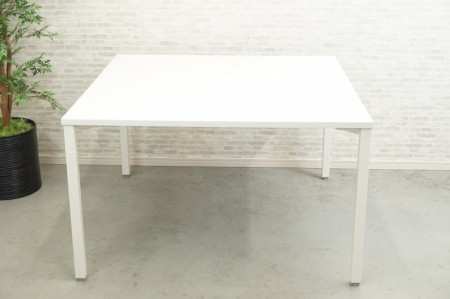 オカムラ アプションフリー2 2412テーブル〔W1200×2、ホワイト脚〕