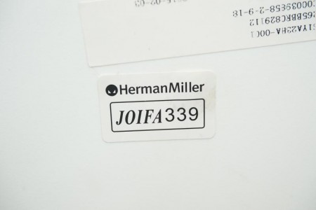 ハーマンミラー セイルチェア OAチェア〔可動肘付、レッド〕