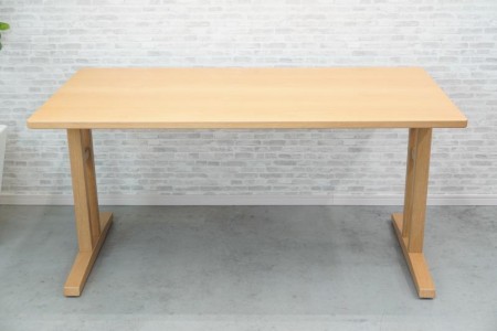 オカムラ シェアードスペース 1590テーブル+ウッドチェアセット〔木製、ナチュラル天板〕