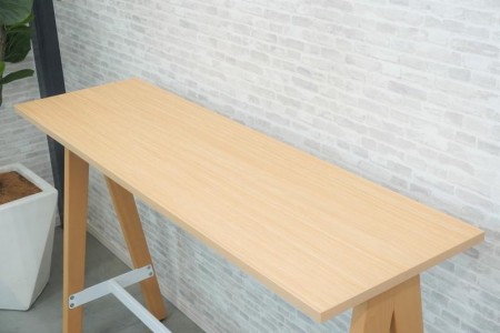 コクヨ デイズテーブル ウッドチルト 1545ハイテーブル〔グレインドナチュラル天板〕