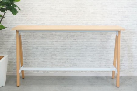 コクヨ デイズテーブル ウッドチルト 1845ハイテーブル〔グレインドナチュラル天板〕
