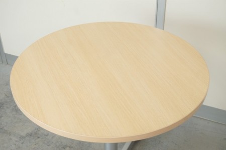 オカムラ アクティアフェロー 円テーブル〔750Φ、ナチュラル天板〕