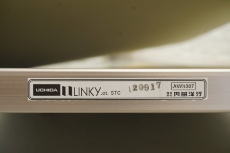 内田洋行 リンキーシリーズ 2連衝立〔H1850・W910×2、キャスター付、ライトグリーン〕