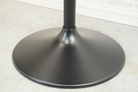 円テーブル〔H705、500Φ、ブラック脚〕