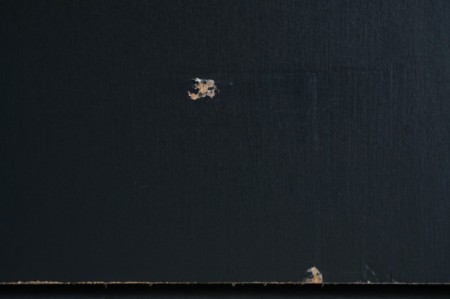 オカムラ アルトピアッツァシリーズ キッチンキャビネット〔ハイタイプ、ブラウン色天板/本体ブラック〕