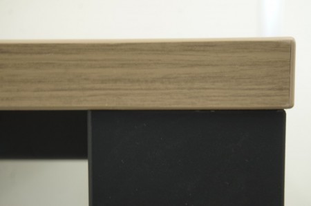 イトーキ ノットワークシリーズ 2012ハイテーブル〔両面タイプ、H1050、ブラウン天板〕