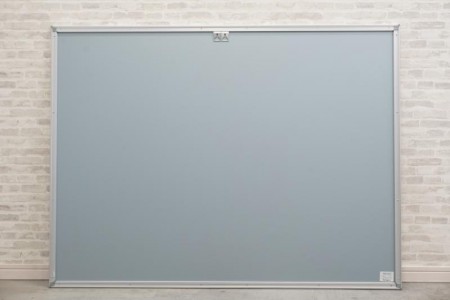 日学 メタルライン ホワイトボード〔壁掛、粉受け付、W1200〕