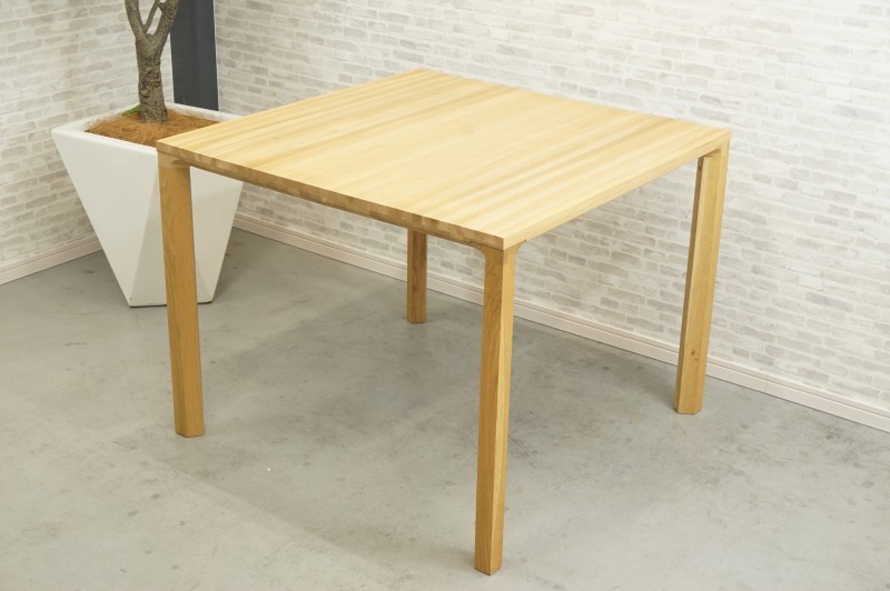 カリモク ハルシリーズ 角テーブル〔H710・W900、木製〕
