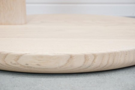 カリモクニュースタンダード Elephant コーヒーテーブル〔Φ420・H530、木製〕
